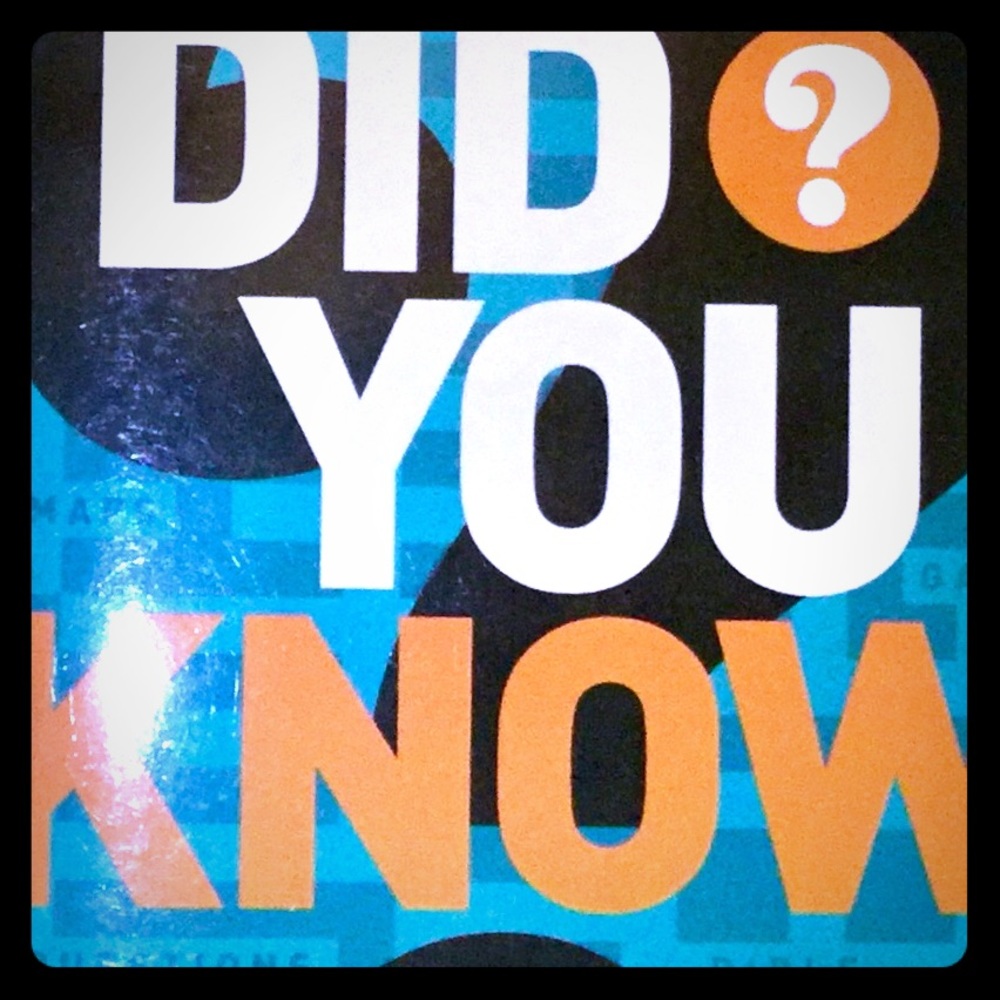 Did You Know?